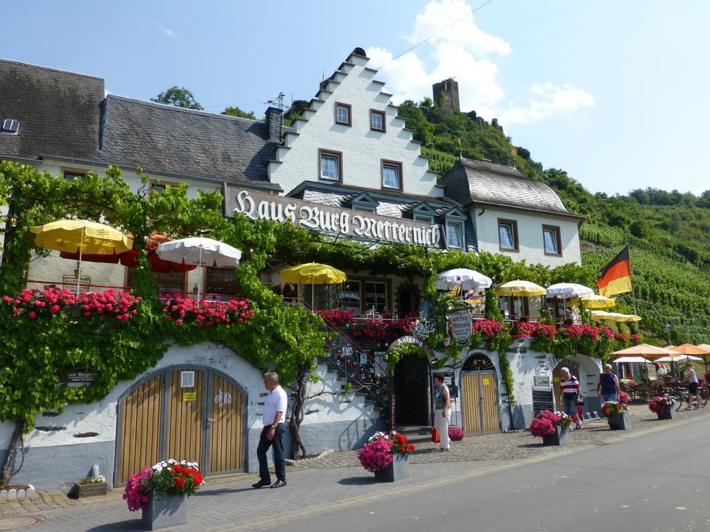 Hotel Haus Burg Metternich Beilstein  Eksteriør billede